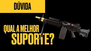 Qual a MELHOR SUPORTE AIRSOFT? MK46, M249, RPK ou M132