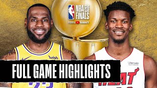 LAKERS at HEAT | FULL GAME HIGHLIGHTS | October 6, 2020