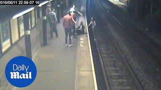 Man falls onto train platform after fight at Jewellery Quarter station