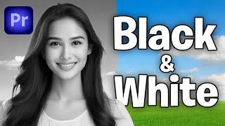How To Make Black And White Video In Premiere Pro