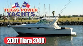 2007 Tiara 3700 Sportfish yacht for sale at Texas Power Yachts