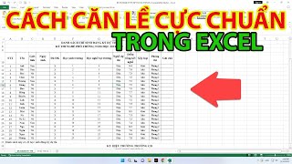 Cách Căn Lề Cực Chuẩn Để In Trong Excel | Căn Lề Trong Excel