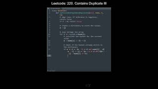 Leetcode 220. Contains Duplicate III in Python | Python Leetcode | Python Coding Tutorial | ASMR