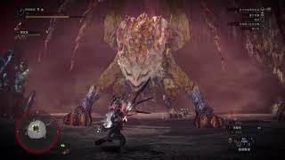 【MHW：I】魔物猎人-世界：冰原 天地煌啼龍 3分43秒 冰弓