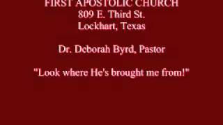 Look where He's brought me from! - Apostolic Devotion (Audio Only)