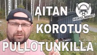 Aitan perustusten korjaus pullotunkilla