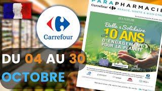 catalogue CARREFOUR du 4 au 30 octobre 2022 ⛔ Arrivage - FRANCE