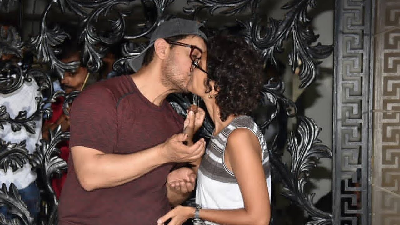 Aamir Khan Kissing His Wife Kiran Rao Will Melt Your Heart | 54th ...