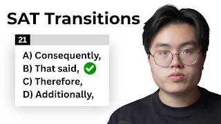 Never Miss Another SAT Transition Question