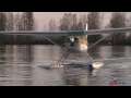 smartpilot float plane landing u0026 taxiing into moving water