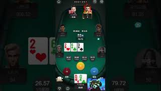 QQ翻前4bet结果还跑不过短码？#德州扑克  #poker  #pokeronline #shrots #德州扑克