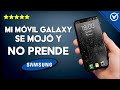 'Samsung Galaxy se mojó y no Prende' - Solución Definitiva