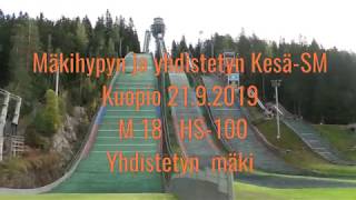 Mäkihypyn ja yhdistetyn Kesä-SM Kuopio 21.09.2019