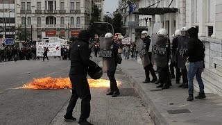 Clashes mar second day of Greece general strike