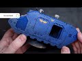 how to paint space marine tanks