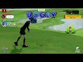 第2期裏順位戦 g級最終戦 vs 音無雪さん【new みんなのgolf】