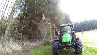 Tifermec Ausleger mit Astsäge, Landwirtschaftliche Lohnarbeit Langsteiner