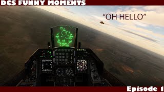 DCS Funny Moments: Episode One- F-16 & F-18 Syria PvP Gameplay