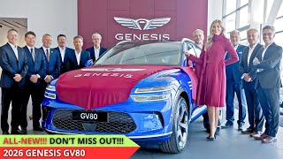 2026 Genesis GV80 First Look – Features \u0026 Price Revealed!