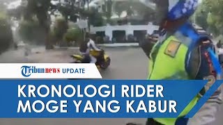 Kronologi Pengendara Moge Kabur saat Razia di Tengah Pandemi, Manfaatkan Jalan Lengang untuk Touring