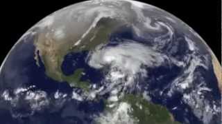 Hurricane Sandy: From Birth to Landfall | NASA GOES Satellite | Tropical Cyclone Storm Video