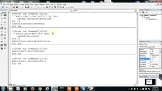vb 6 | visual basic 6 | AdoDc part 2