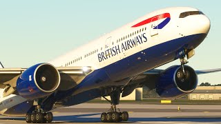 This is Awesome!!! Tense Seconds of British Airways Landing