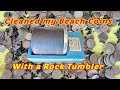 Beach Metal Detecting : How I Cleaned Beach Coins with a Rock Tumbler