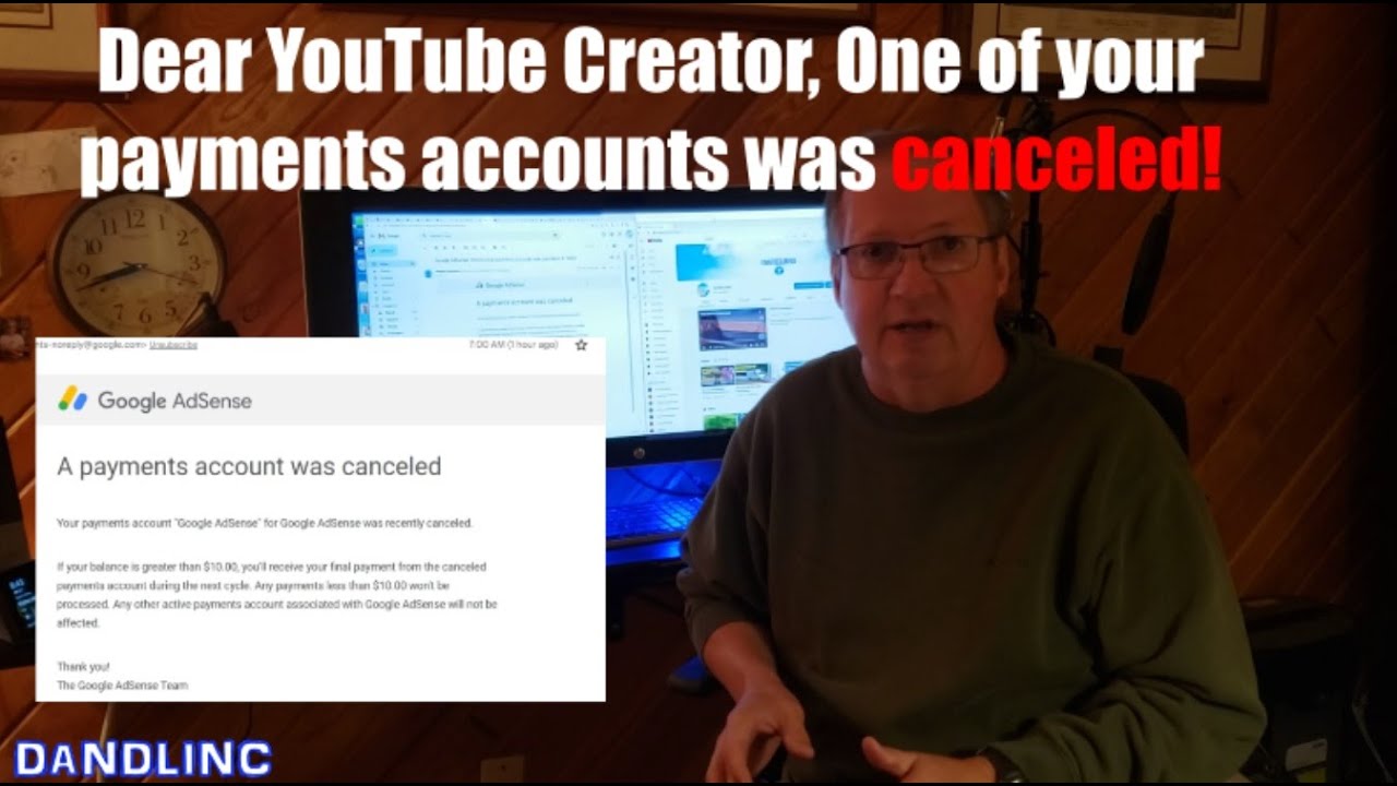 Youtube Google Adsense Account Canceled Oct 13 2022 What Youtube Youtube Google Adsense Account Canceled Oct 13 2022 What Youtube
