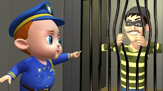 Prison Escape | Baby Cops vs Robbers Jail Break | Nursery Rhymes & Kids Songs | Emmie Baby Songs