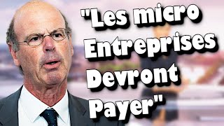 Éric Lombard va trouver de nouveaux moyens de taxer les micro entreprises