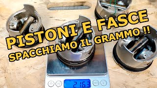 Bilanciamento Pistoni e Gap Fasce - Suzuki F10A - Revisione Motore - parte 13