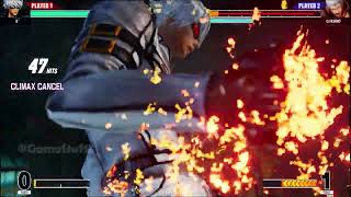 KOF XV K Dash Guard Crush Combo 92 Hit