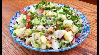 Avocado Potato Salad | Vegan Recipes