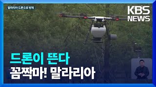 ‘말라리아’ 확산…드론 등으로 잡는다! / KBS  2023.06.28.