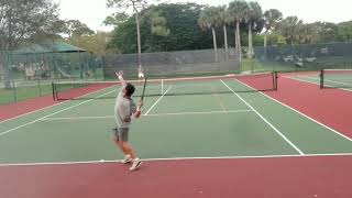 EMH- Highlight Tennis Point- Forehand Passing Shot(Flick)