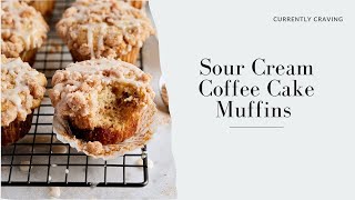 Sour Cream Coffee Cake Muffins