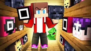 JJ BECAME ANYONE in SQUID GAMES to Troll Mikey in Minecraft Animation Maizen