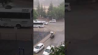 #eskişehir şiddetli yağış #rain #yağmur #turkey #türkiye #world