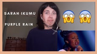 REACTION: Sarah Ikumu - Purple Rain (BGT Semi Final 2017)