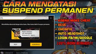 FILE UNBANNED AKUN FREE FIRE 2025 LINK MEDIAFIRE - Cara mengembalikan akun ff Disuspend Permanen