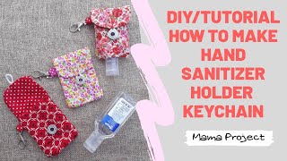 DIY/Tutorial Hand Sanitizer Holder Keychain/Gantungan Kunci Hand Sanitizer