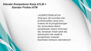 Kompetensi ATLM(Kelompok 3 DIV TLM)