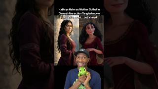Kathryn Hahn As Mother Gothel In Disneys Live Action Tangled! 😁