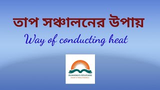 তাপ সঞ্চালনের তিনটি উপায়  ||  Three ways of conducting heat || চিত্র  ||