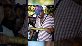 Những cao thủ KHỎE NHẤT PHỐ ĐI BỘ Hà Nội bẻ Đồ Long Đao 100kg #dolongdao100kg #challenge #gym