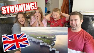 New Zealand Family Reacts to TOP 10 PLACES TO VISIT IN THE UK