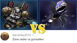 ZOCOM Zone Raider vs Scrin GunWalker