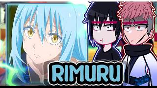 ||Jujutsu Kaisen reacting to RIMURU TEMPEST|| \\🇧🇷/🇺🇲// 「Abryelli」