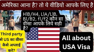 US Visa for Indians | USA Visa 10 years | Apply for USA visa | Details about USA Visas | हिंदी में